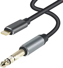  1 اعلى جودة Lightning To AUX iphone لتلفونات