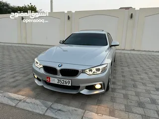  11 للبيع ((BMW 420)) M توين توربو خليجي  - موديل 2016 - صبغة وكالة