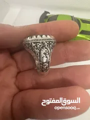  25 بسم لله الرحمن الرحيم  خواتم فضه احجار اصليه صياغة البحرين صياغة الوليف