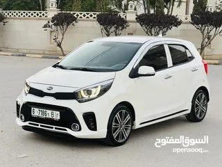  1 كيا بيكانتو  Gt line اصل فل الفل عدا فتحه 2019