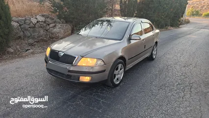  8 سكودا نيوا موديل 2007_غيار عادي-ماتور1900تربوا صلاة النبي فحص نظيف