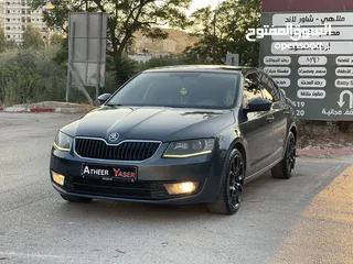  3 سكودا اوكتافيا 2015/14 فل فل عدا فتحه مطور 2000