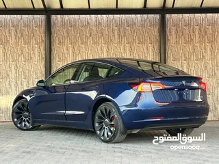  18 Tesla Model 3 2022 تيسلا بيرفورمانس دول موتور فحص كامل بسعر مغررري جدا