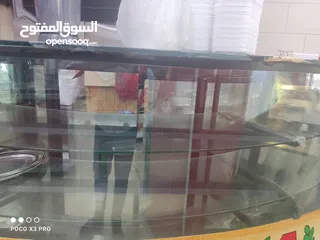  2 عدة مطعم كامله للبيع استعمال اشي خفيف