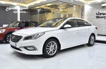  1 Hyundai Sonata ( 2017 Model ) in White Color GCC Specs