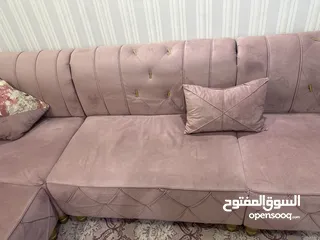  3 7-8 Seater Sofa with Cushions (Good Condition)