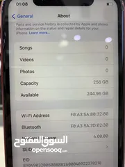  6 Used iPhone 11 (256) GB آيفون 11 بطارية 95٪؜