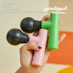  21 جهاز مساج رجاج شحن هزاز المساج الصغير متعدد الاستخدام تدليك صوت هادئ رجاج تدليك