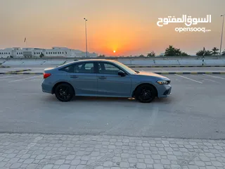  3 هوندا سيفك سبورت  ماشيه 7000Km  وايرباقات الوكاله