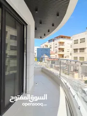  6 شقة  فاخرة للبيع في خلدا قرب إشارة الدر المنثور طابق ثالث 190م مع روف 180م دوبلكس تشطيب سوبر ديلوكس