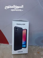  1 Samsung galaxy A24 بالكرتونة جديد غير مفتوح