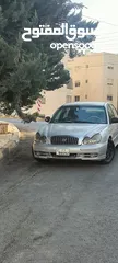  7 سيارة هونداي سوناتا 2002 للبيع لون سلفر