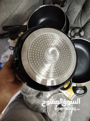  2 طقم طبخ المنيوم 12 قطعه amal