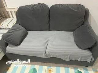  4 كنبه ايكيا بحاله ممتازه