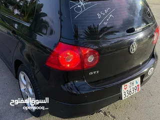  27 VW GOLF MK5 GTI 2009 جمرك رساله مفتوحه