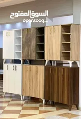  4 خزانة احذية قياس 100"90*30 السعر 63 دينار