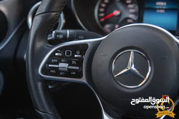  23 Mercedes C200 2019 Mild hybrid   السيارة مميزة جدا و قطعت مسافة 41,000 كم فقط