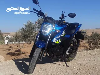  2 دراجة سوزوكي جيكسر 155 موديل 2021