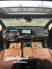  4 كيا سبورتاج هايبرد 2023 / فل كامل مع بانوراما وفرش مميز غرفه عسليه / عداد قليل / سعررر مميز جداً