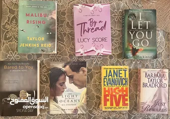  8 روايات و كتب باللغة الانجليزية English books and novels