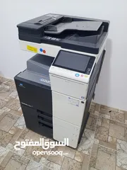  2 طابعة كونكا 308 ويوجد مكبس وطابعة ابيسون سبلميشن ومع مكبس