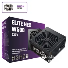  1 باور سبلاي - مزود طاقه لأجهزة الجيمنج بسعة 500 - 800 واط من شركة كولر ماستر COOLER MASTER GAMING