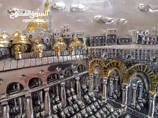  1 برواز من النحاس و القصدير وقشره فضه مجسم 3D روعه