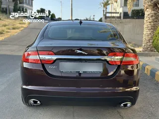  13 JAGUAR XF 2013 Full loaded (مخزنة) وارد الوكالة وصيانة الوكالة قاطعة مسافة 40 الف كم