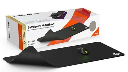  1 لوحة ماوس الألعاب SteelSeries QcK - كبيرة وسميكة بتوفير تتبع دقيق وثبات ممتاز – أرخص سعر في فلسطين!