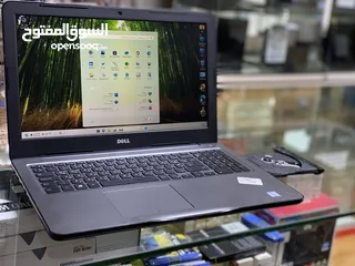  7 دل كور5 جيل 7 شاشه 15.6 FHD رام8ج هارد SSD 256 بضمان شهر ممتاز