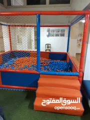  8 تفصيل غرفة و بركة طابات مع شبك سيفتي كامل بالمقاس واللون المطلوب