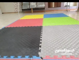  3 ارضيات فوم ايفا اخضر و اصفر متوفر جميع الالوان للنوادي والصالات الرياضية و مناطق العاب الاطفال