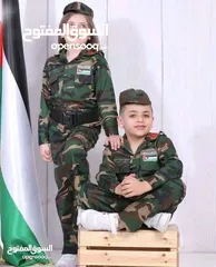  11 ملابس دشداش و عقال و غبايه و ثوب تراثي بنات اطفال   لباس جيش درك امن عام عسكري الجيش الاردني