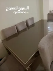  3 طاولة سفرة زان 8كراسي