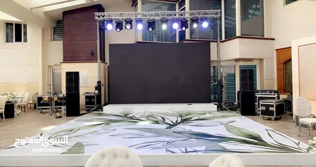  14 شاشات led _شاشات خلفيات حفلات _اعراس _فعاليات