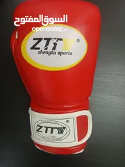  3 قفاز ملاكمة احمر