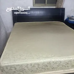  1 فرشه تخت زنبركيه مستعملة شبة جديدة