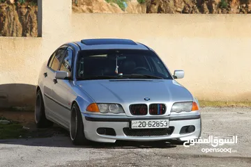  5 BMW E46 للبيع او البدل ع سياره حديثه