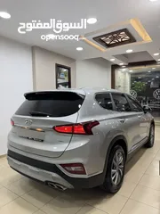  4 هونداي سنتافيه 2019 متور 2000 ديزل 4X4 فحص ممتاز دهان شركة