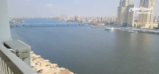  24 شقه للايجار المفروش اليومي علي النيل مباشرة