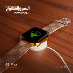  7 ساعة ذكية G8 ماكس الإصدار الذهبي هينو تيكو سوار مزدوج