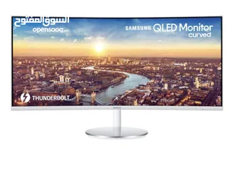  1 Samsung monitor LC34J791WTMXUE 86.4 cm (34") 3440 x 1440 pixels UltraWide Quad HD