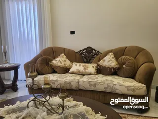  4 طقم كنب كلاسيكي فاااخر جدا خشب بلوط وزان استعمال خفيف