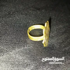  2 خواتم نحاس اصفر فرعوني