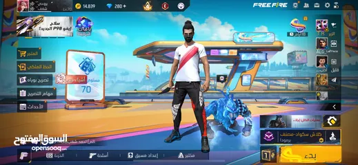  1 حساب فري فير للبيع50 دينار الايدي 2118854173