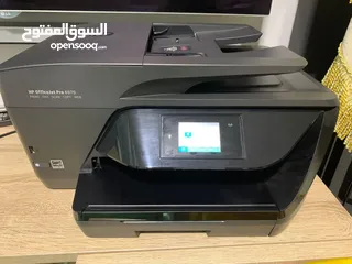  3 طابعة ملونة كاملة مكلمة ويرلس وسكانر وحبر ودبلكس بس 250 شيقل