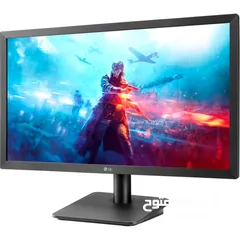  2 شاشة جيمنج 22 انش LG 22 MP410 22 INCH 1080P FULL HD 75HZ HDMI FLAT GAMING MONITOR