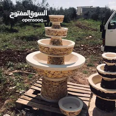  14 شلالات نوافير ثابتة ومتحركة  قوار وأحواض زراعية جميع الأحجام والأشكال  عروض الصيف اسعار منافسة