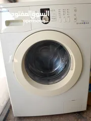  1 غسالة سامسونج دايموند
