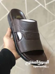  27 بابوج رجالي  جلد طبيعي طبي صناعة مصرية مكفول من انتاجنا الخاص جلد طبيعي